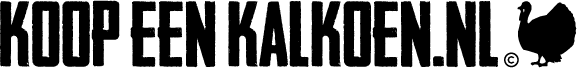 logo koop een kalkoen
