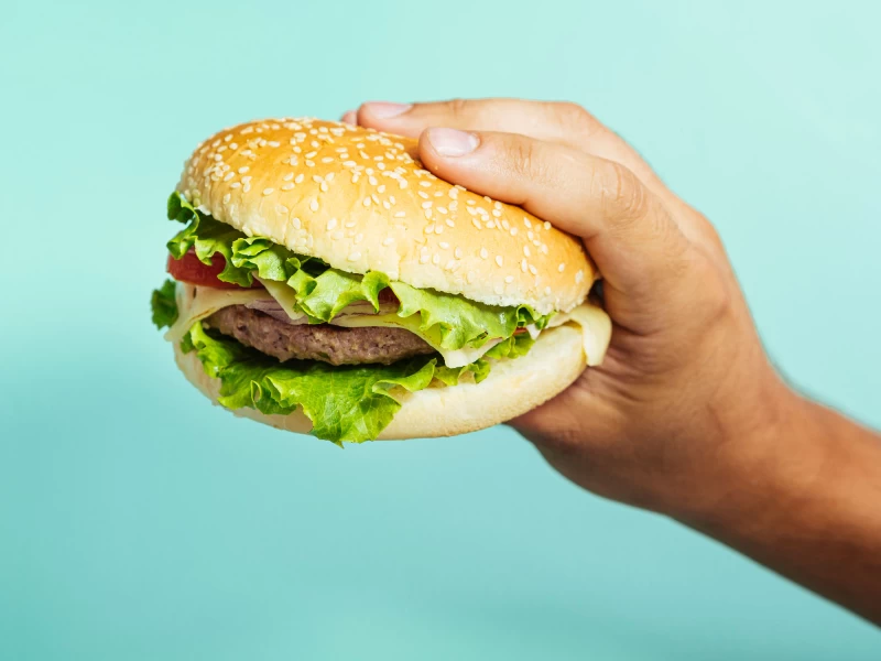 Hamburgers in de oven