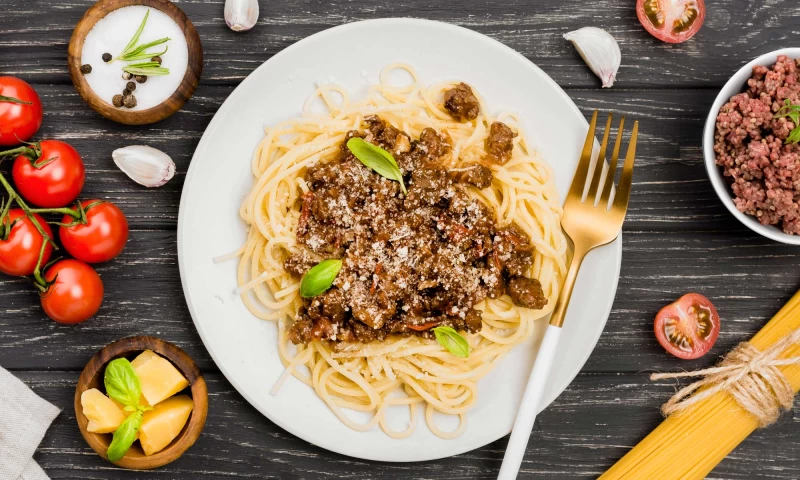 Pasta met rundergehakt