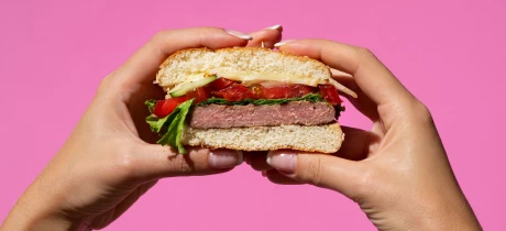 Hamburger maken van gehakt