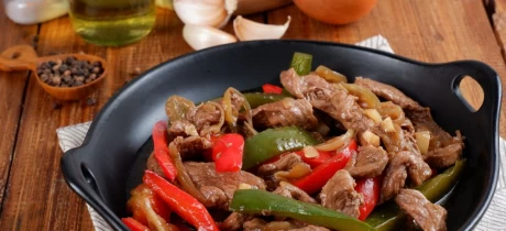 Biefstukpuntjes wok