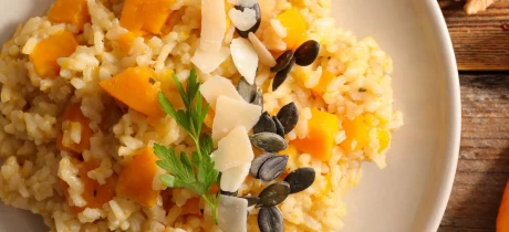 Pompoen risotto