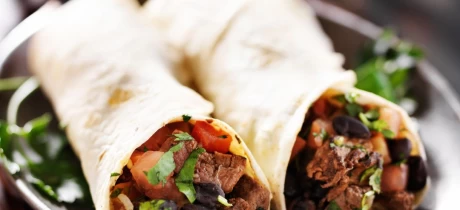 Wraps met biefstuk