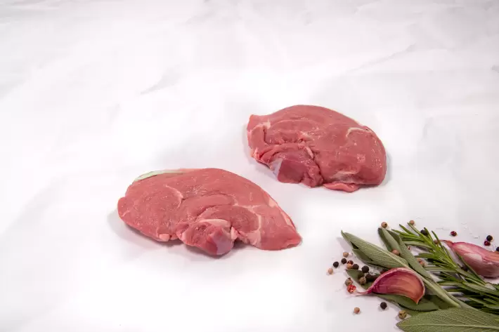 Tranche de gigot sans os