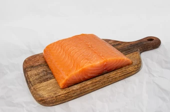 1/3 zijde gerookte zalm