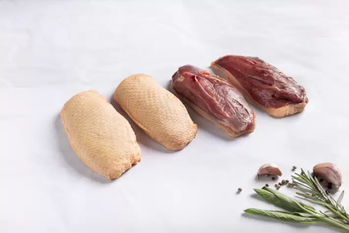 Eendenborstfilet met huid