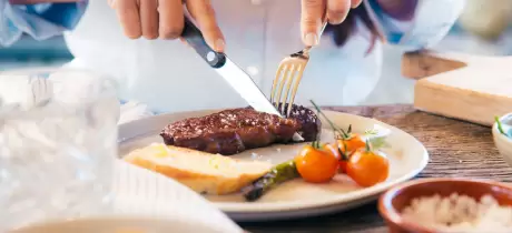 Entrecôte met kruidenboter