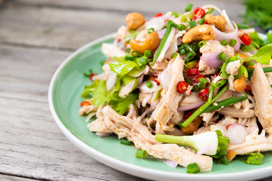 Leftover salade kip