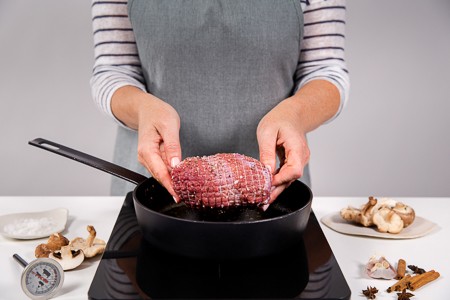 Bereiding Hert Rollade