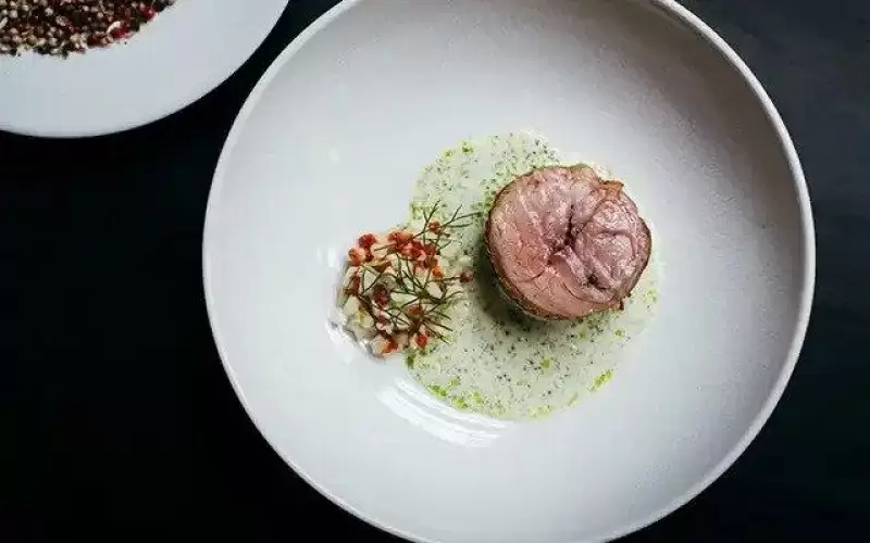 Giet schouderrollade met chorizo