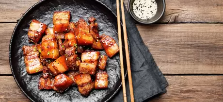 Aziatische buikspek met karamel