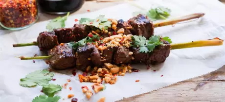 Homemade Beef Satay