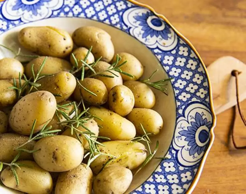 Aardappels gekookt