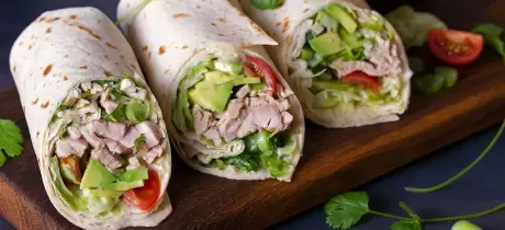 Kalkoen wraps