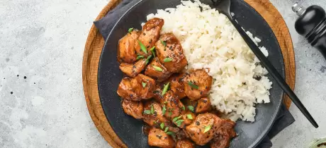 Poulet sauce soja et gingembre