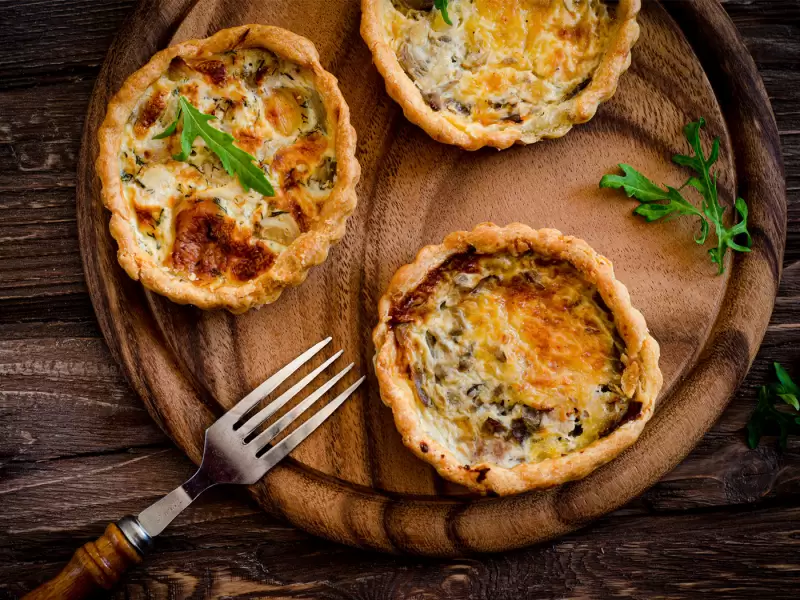 Mini tartelettes au poulet
