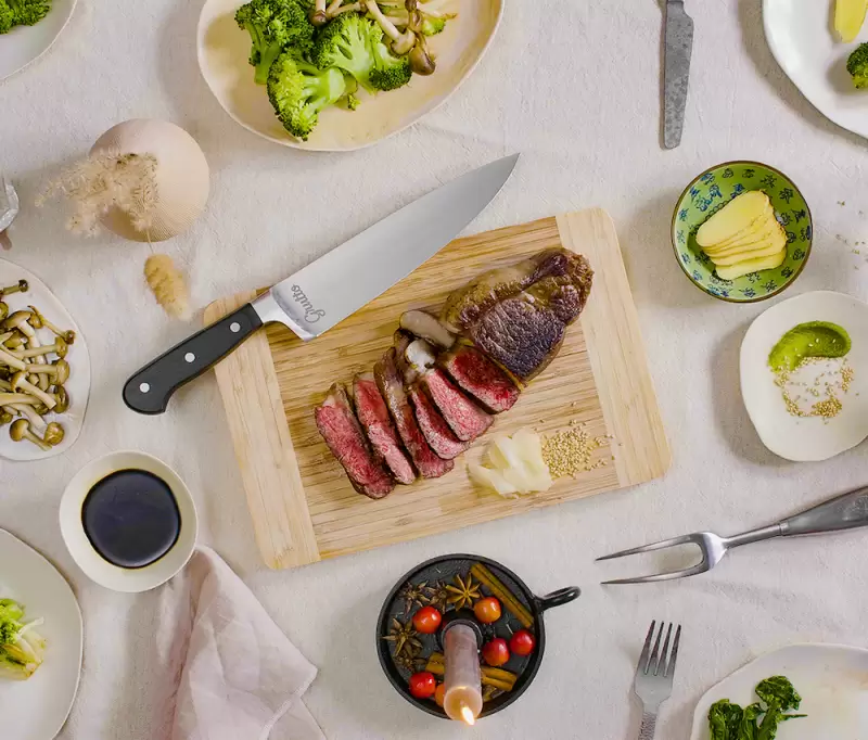 Wagyu entrecôte bakken