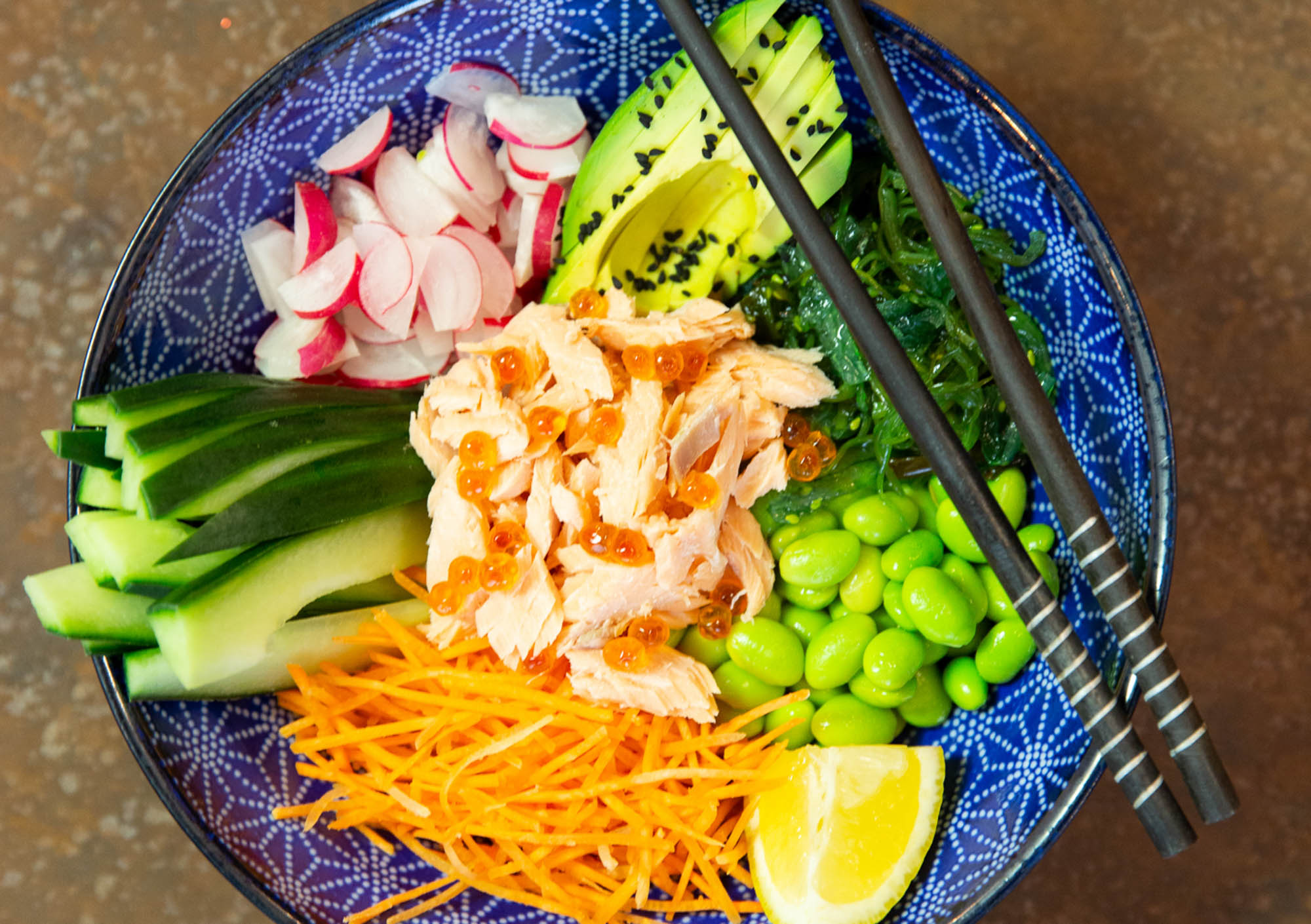 Poké Bowl Met Warmgerookte Zalm | Grutto