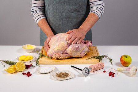 Thanksgiving Turkey Preparation