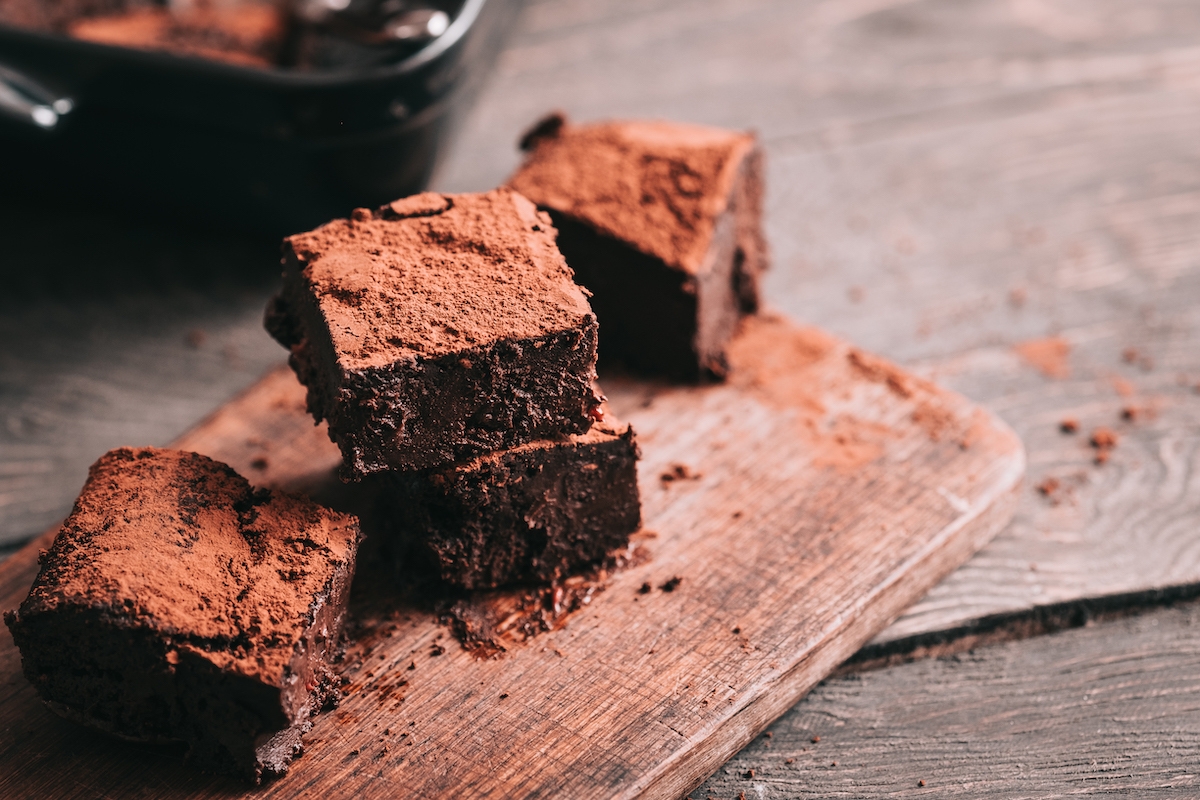 Pure chocolade brownies