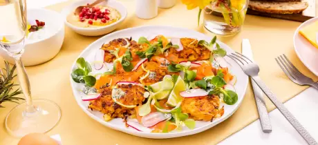 Rösti met gerookte zalm