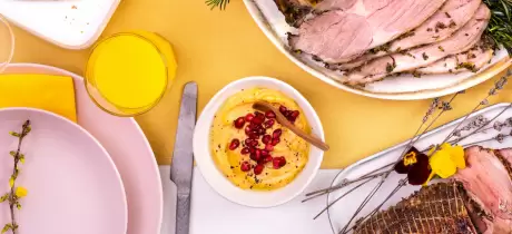 Zelfgemaakte hummus