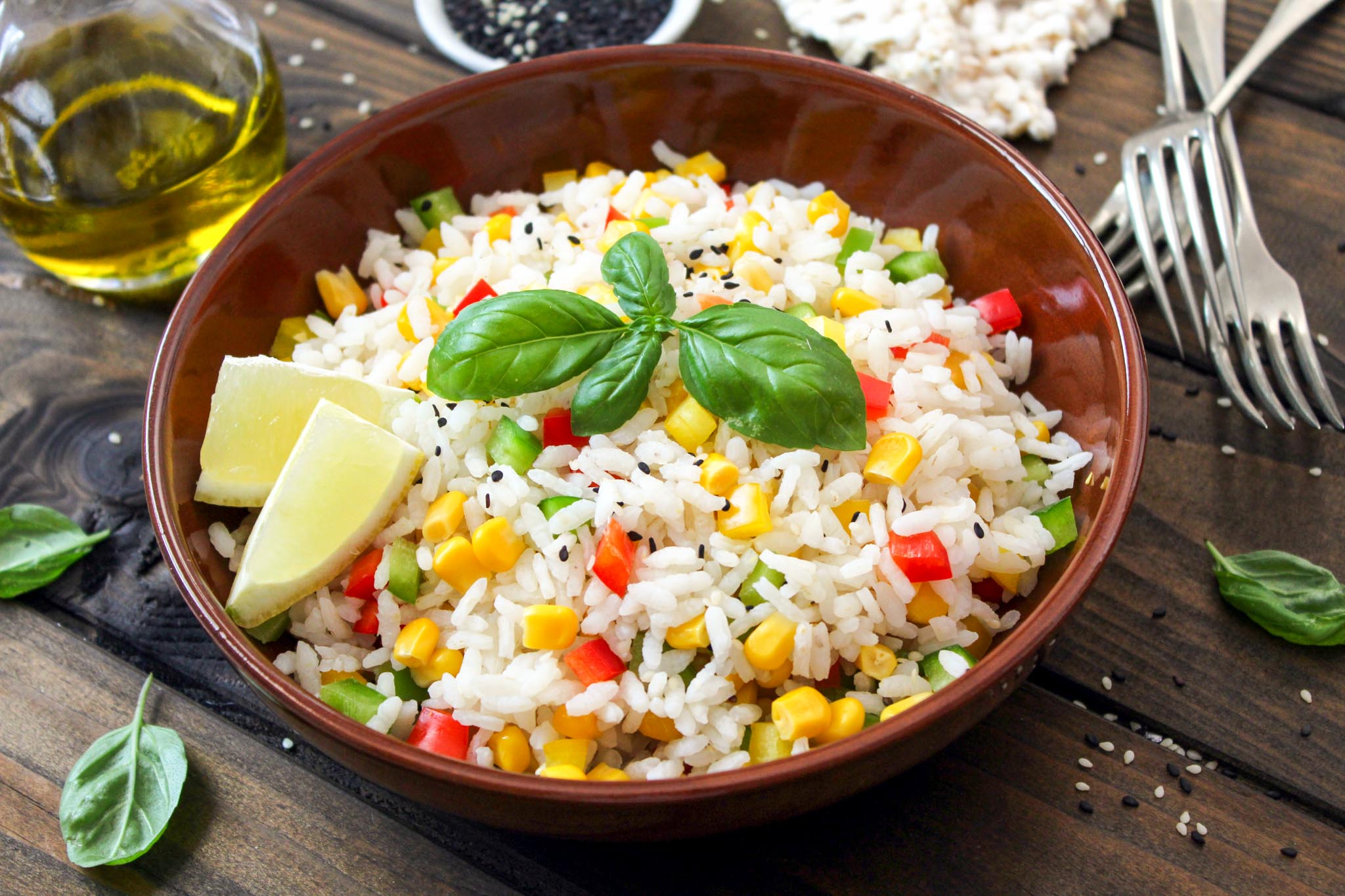 Salade De Riz D t Facile Salade De Riz Froide Fra che KNYNJ