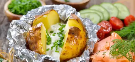 Pommes de terre en robe des champs