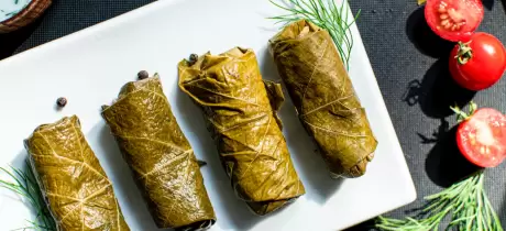 Dolmas de bœuf (feuilles de vigne)