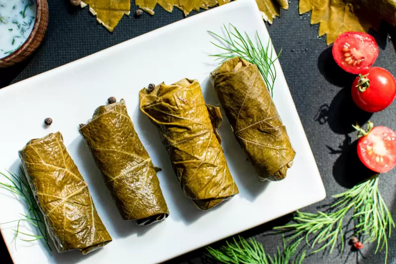 Dolmas de bœuf (feuilles de vigne)