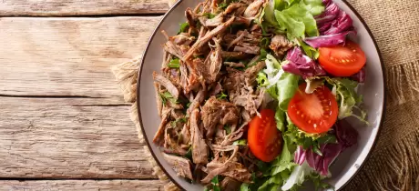 Éffiloché de bœuf au barbecue