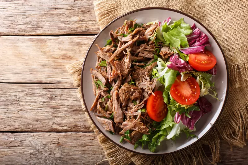 Éffiloché de bœuf au barbecue