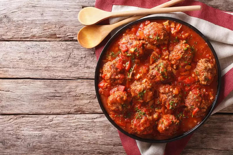Boulette de bœuf sauce tomate