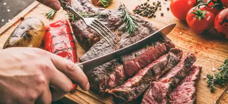 Côte de bœuf au barbecue