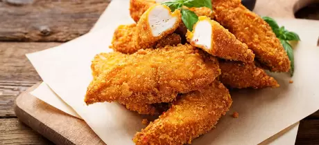 Nuggets de poulet maison