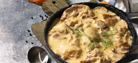 Poulet à la moutarde