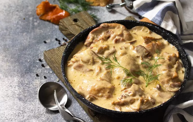 Poulet à la moutarde