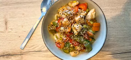 Poulet teriyaki