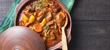 Ragoût d'agneau à la bière