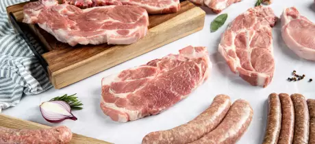 Instruction de cuisson porc