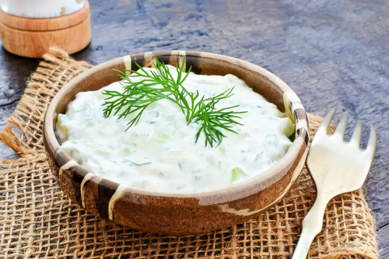 Sauce crème fraîche et herbes Sauce crème fraîche et herbes