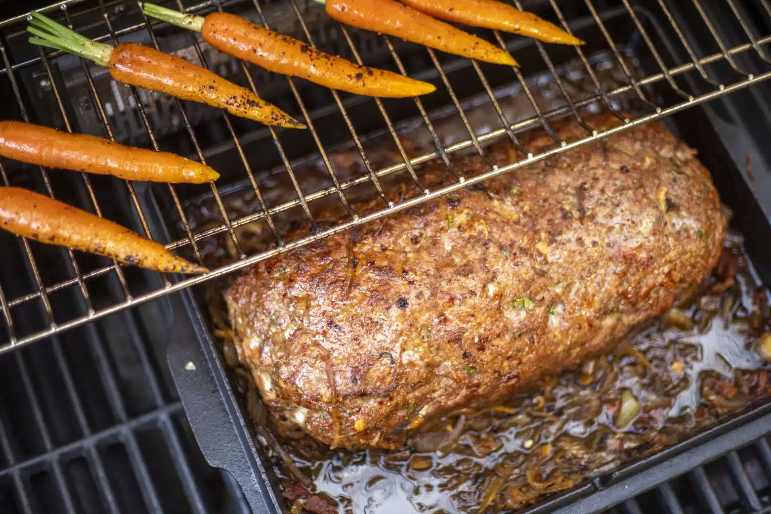 Gehaktbrood van de barbecue | Makkelijk recept