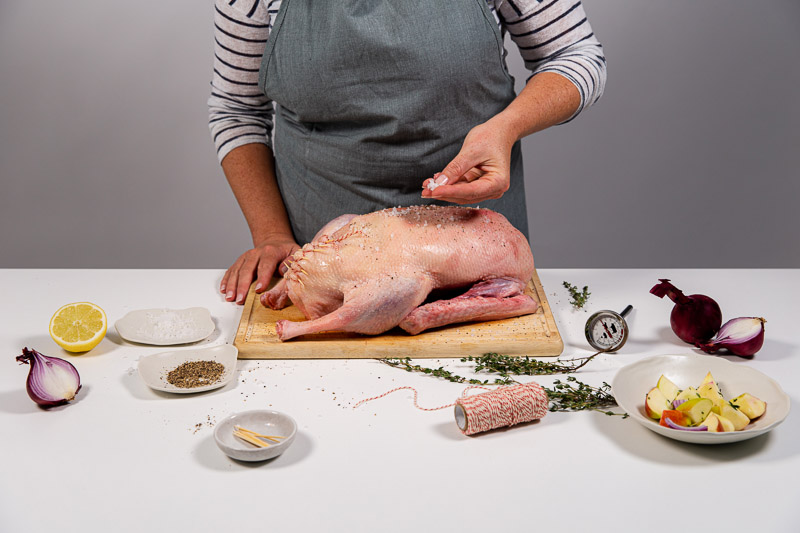 Zubereitung Weihnachtsgans