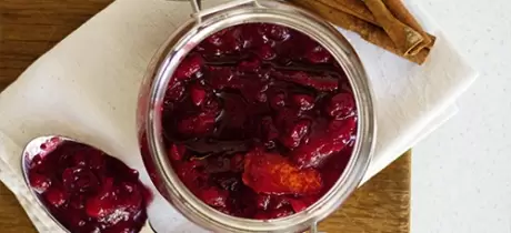 Cranberry compote