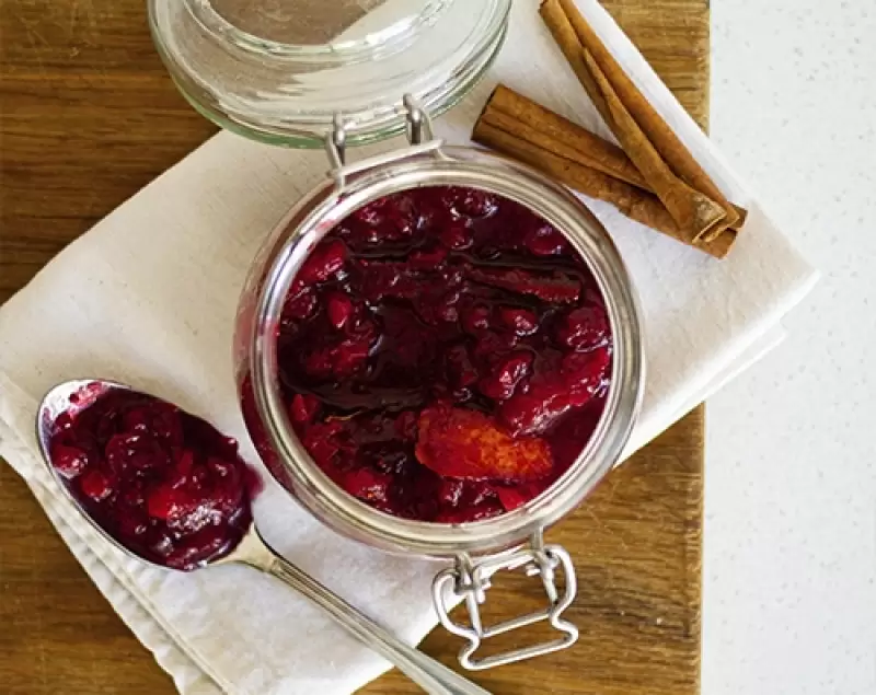 Cranberry compote
