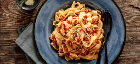 Langzaam gegaarde bolognese saus