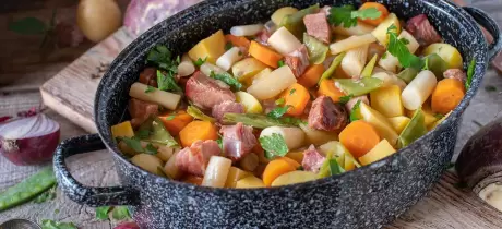 Ragoût de porc et salsifis