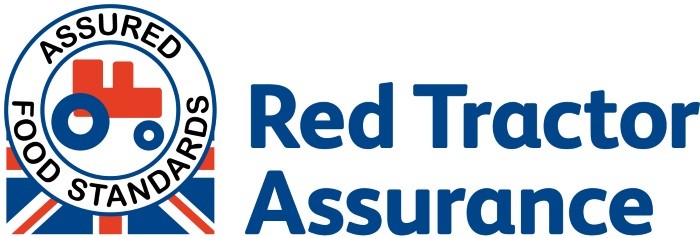 Image of red tractor assurance scheme label you can find on meat products