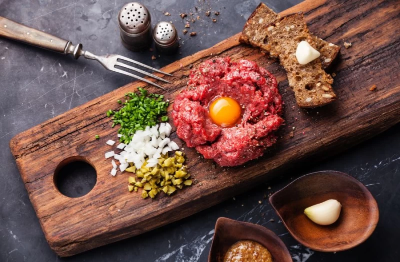 Steak tartare van ossenworst